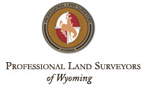 Professional  Land Surveyors of Wyoming logo