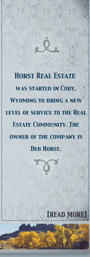 Horst Real Estate Cody Wyoming