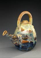 ceramic teapot pottery