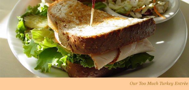 Sunset House Restaurant Club Sandwich Dinner Image