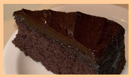 sunset house restaurant chocolate cake